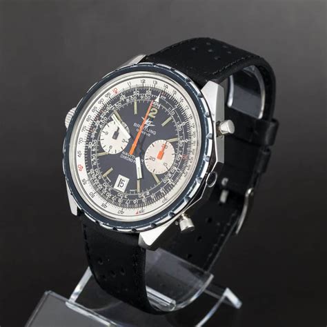 breitling schiedsrichterstoppuhr sprint ref.558|breitling chrono matic 1806.